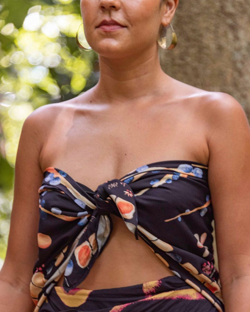 Lenço Memória Preto