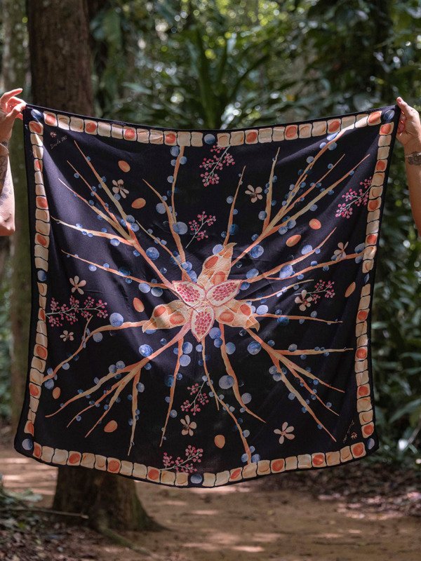 Lenço Memória Preto