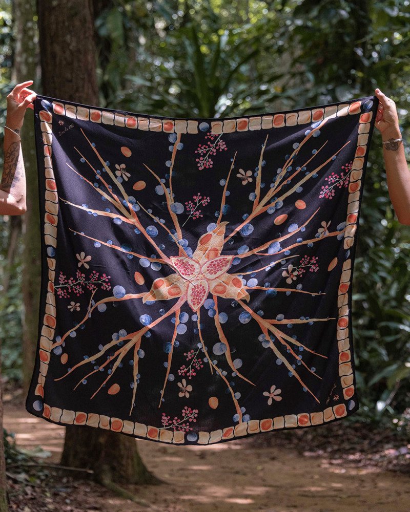 Lenço Memória Preto