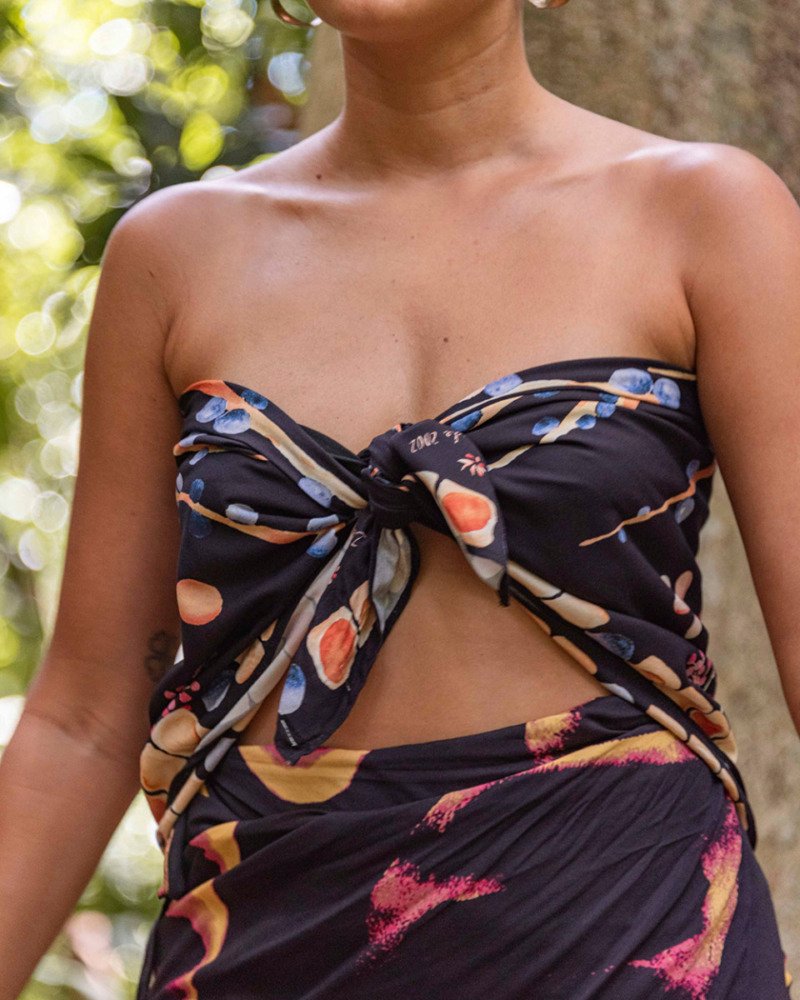 Lenço Memória Preto