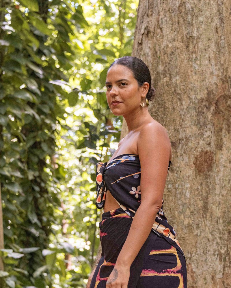 Lenço Memória Preto