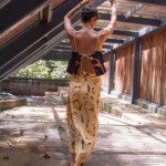 Top Semeadura Vermelho e Preto