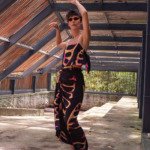 Top Semeadura Vermelho e Preto