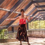 Top Semeadura Vermelho e Preto