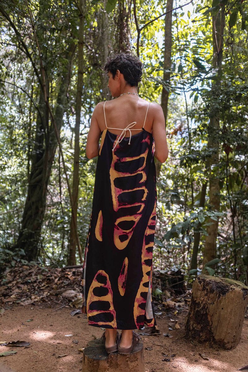 Vestido Semeadura Preto