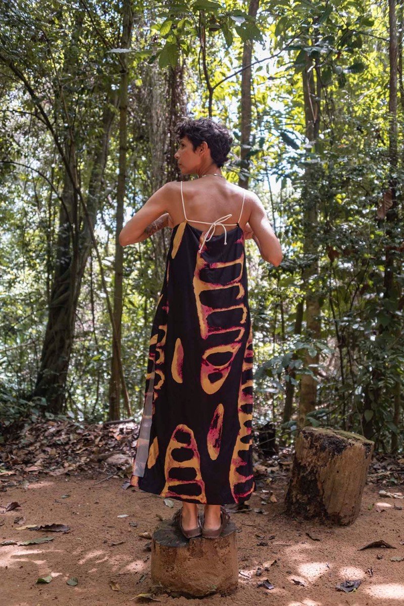 Vestido Semeadura Preto