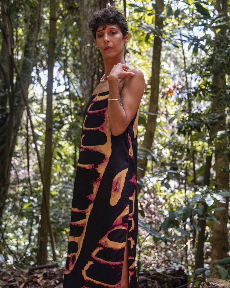 Vestido Semeadura Preto