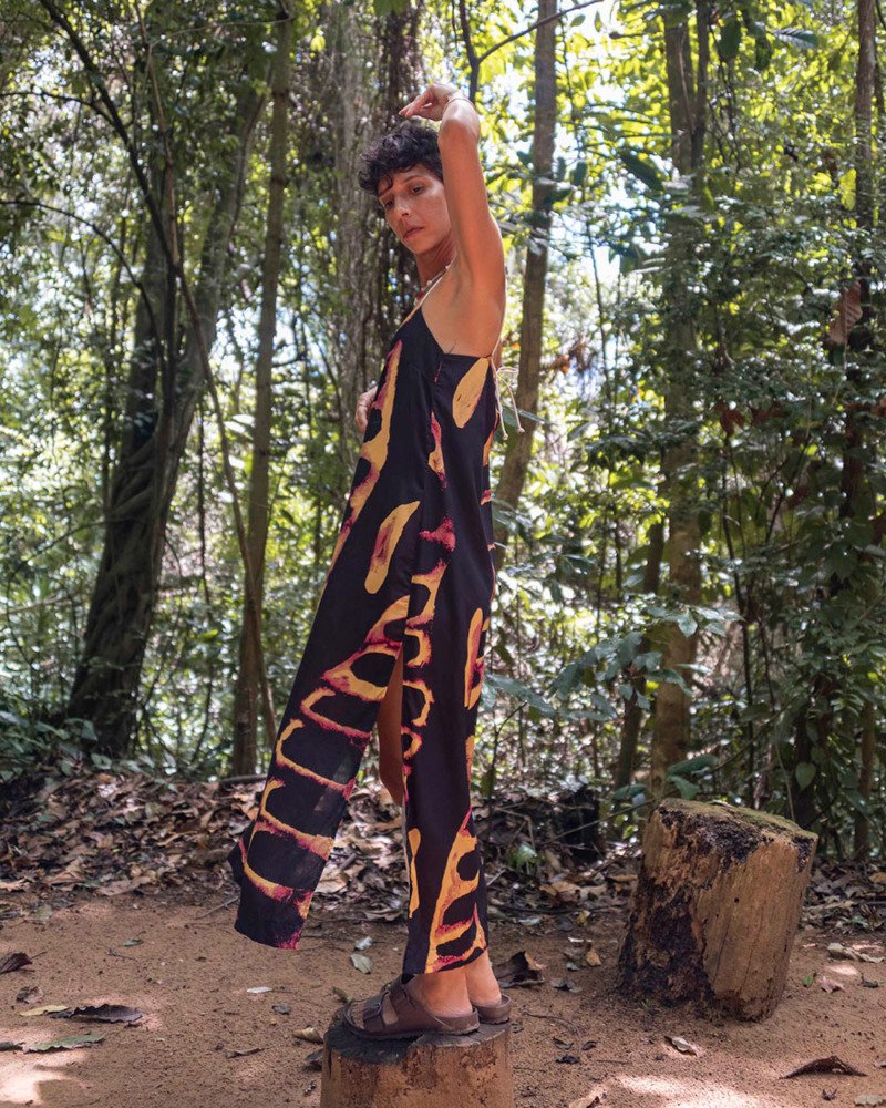 Vestido Semeadura Preto