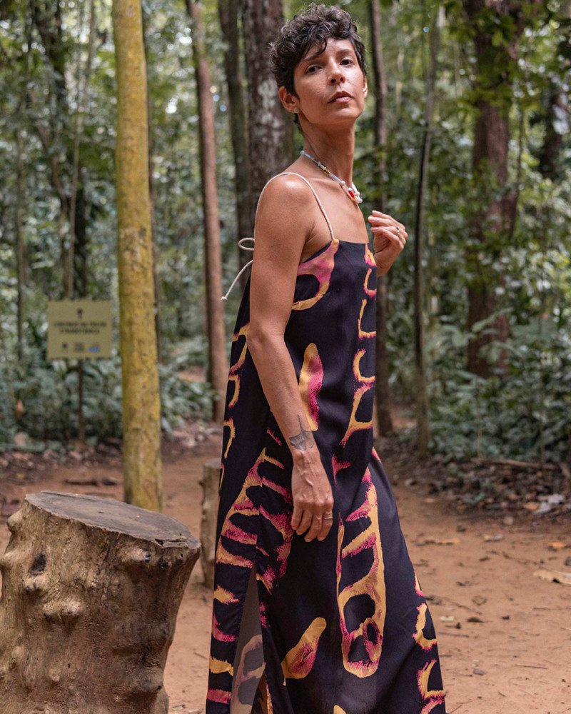 Vestido Semeadura Preto