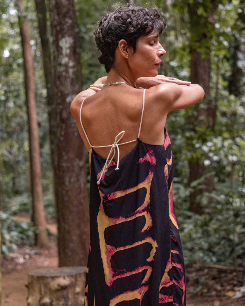 Vestido Semeadura Preto