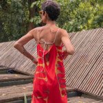 Vestido Semeadura Vermelho