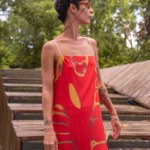 Vestido Semeadura Vermelho