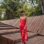 Vestido Semeadura Vermelho