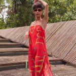 Vestido Semeadura Vermelho