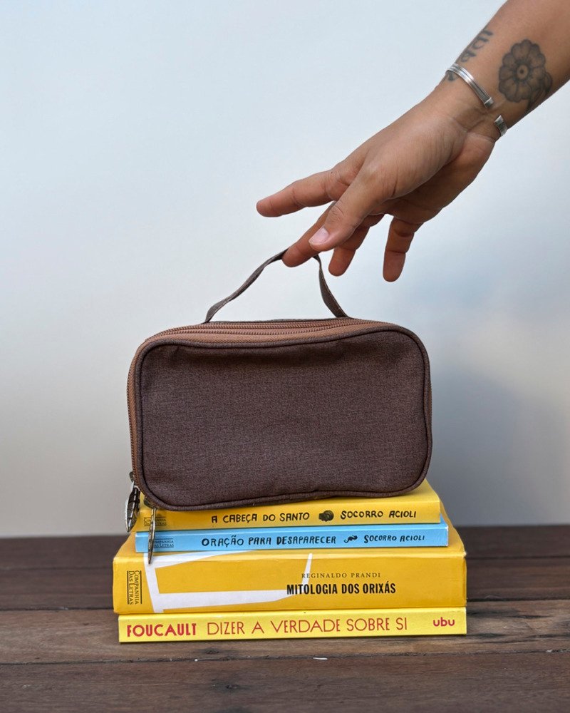 Estojo Maquiagem Cacau