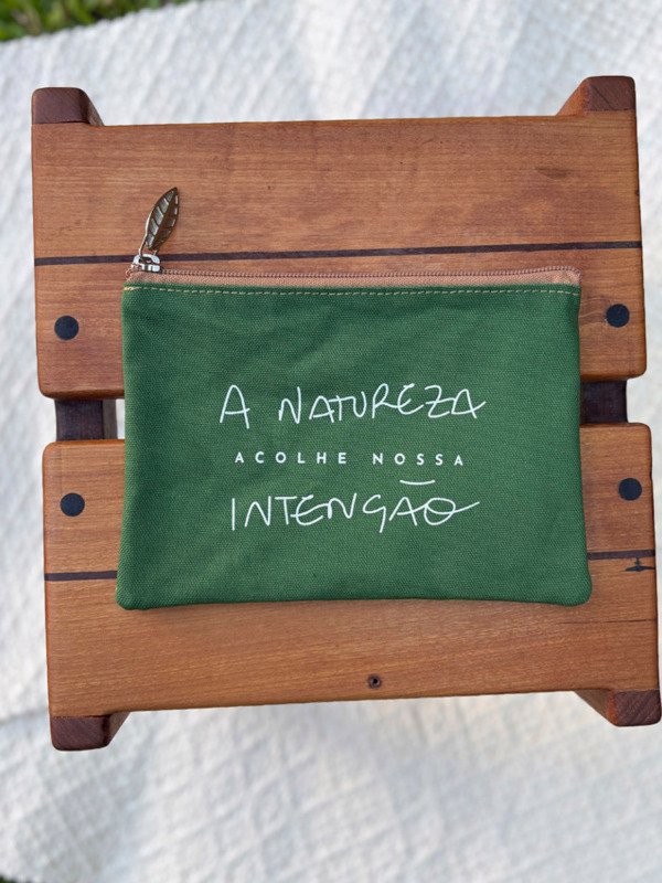 Nécessaire Desejos_Natureza - verde