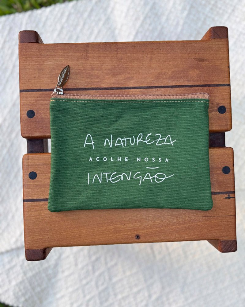 Nécessaire Desejos_Natureza - verde