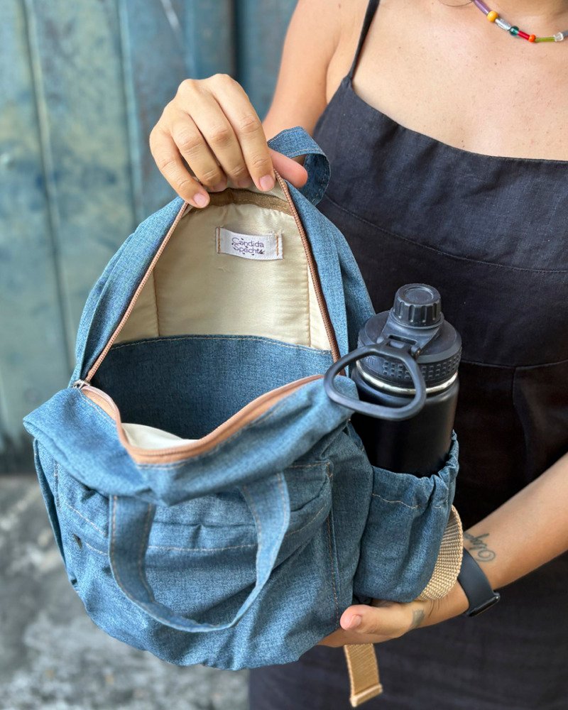Mochila Miúda Sereno