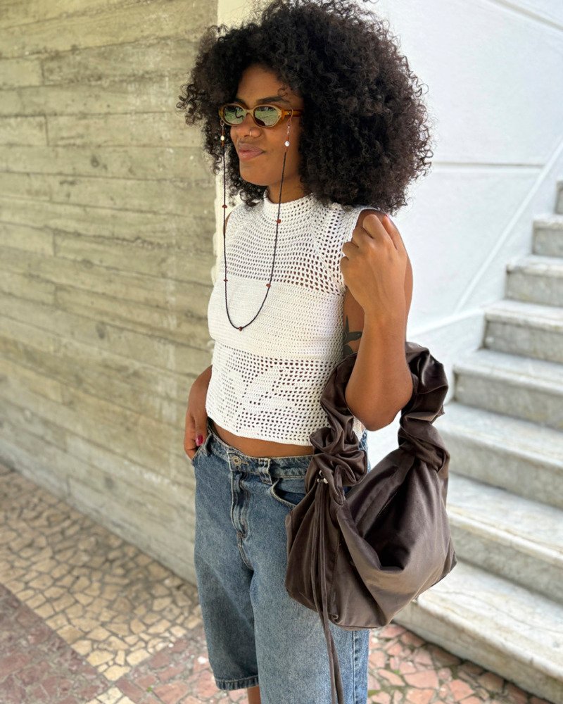 Bolsa Gaivota Chá Preto