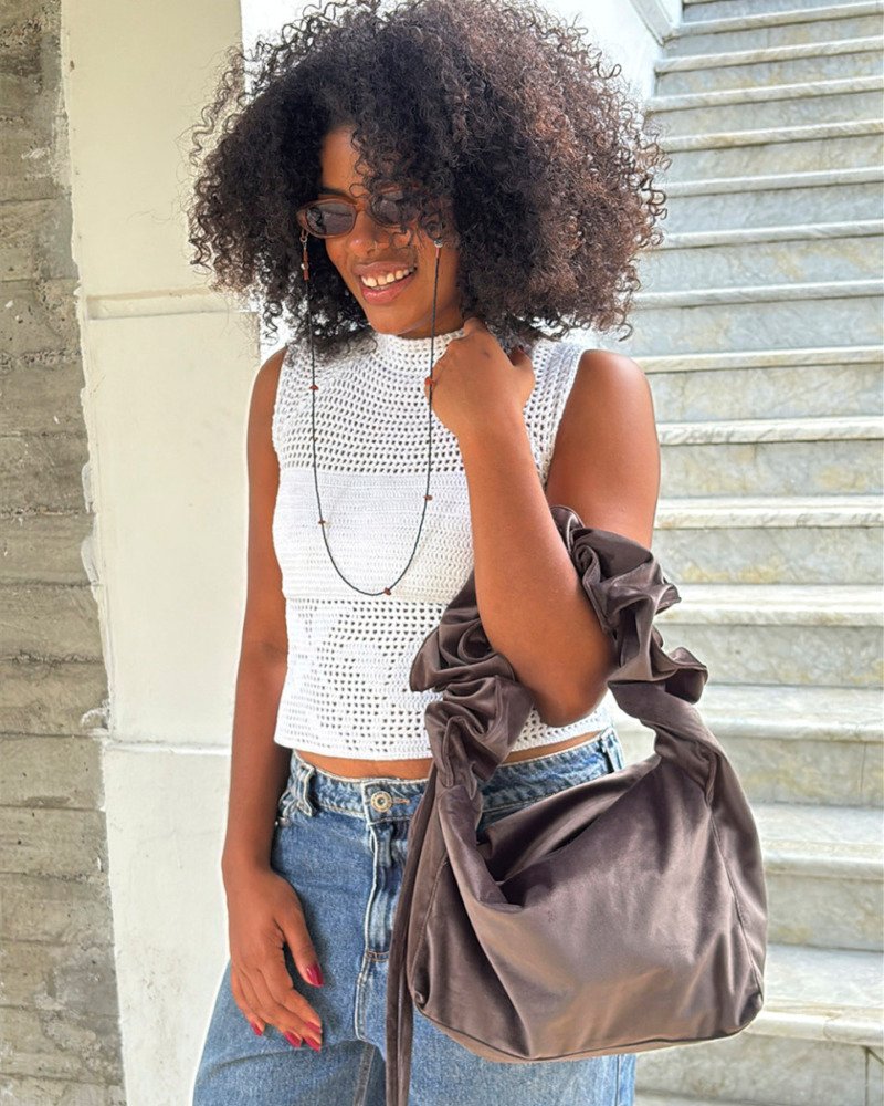 Bolsa Gaivota Chá Preto