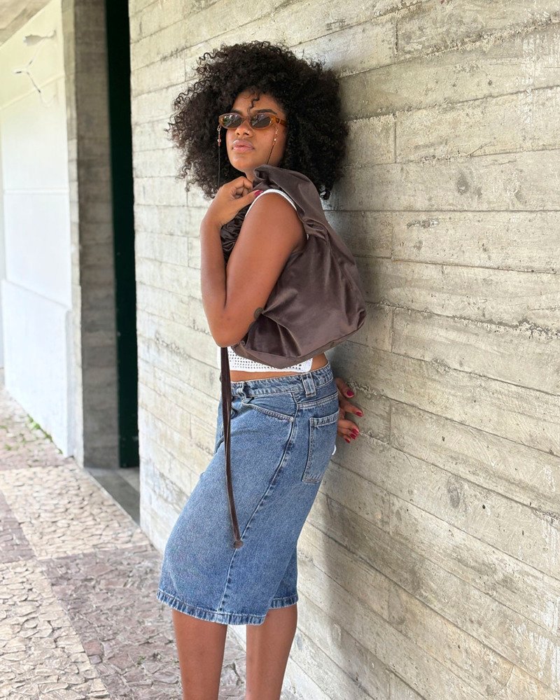Bolsa Gaivota Chá Preto