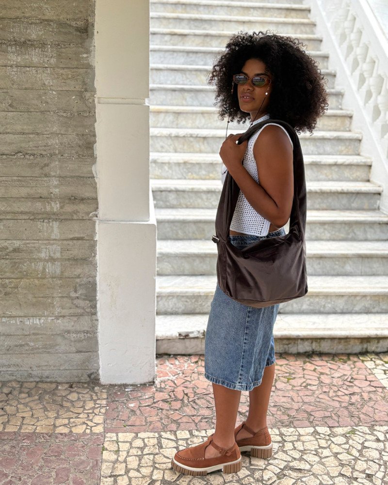 Bolsa Gaivota Chá Preto