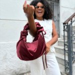 Bolsa Gaivota Vinho